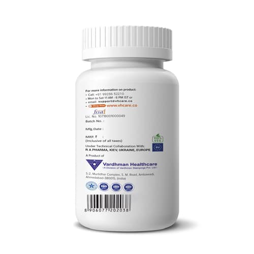NUTRANEXT® Immucare | Cow Colostrum Nutritional Supplement for Gut Health, To Build Immunity & Overall Health | 60 Veg. Capsules