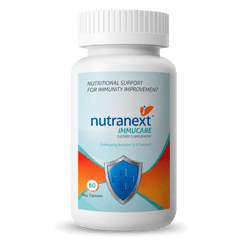 NUTRANEXT® Immucare | Cow Colostrum Nutritional Supplement for Gut Health, To Build Immunity & Overall Health | 60 Veg. Capsules