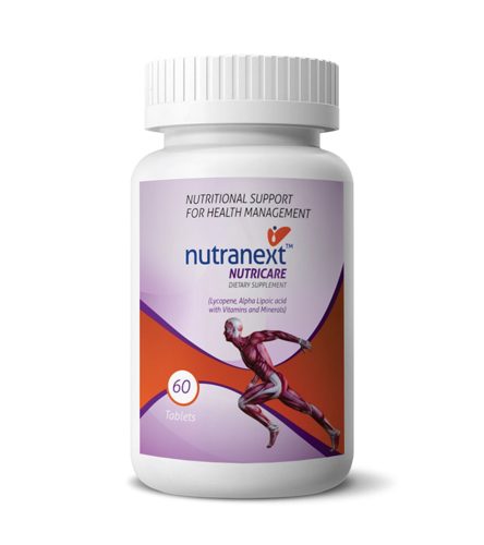 NUTRANEXT® Nutricare | 20+ Multivitamins & Multiminerals | A blend of Lycopene, Alpha Lipoic acid with Vitamins, minerals & antioxidants | Energy, Vitality, Muscle Function & Joint Blend | (Veg) 60 tablets